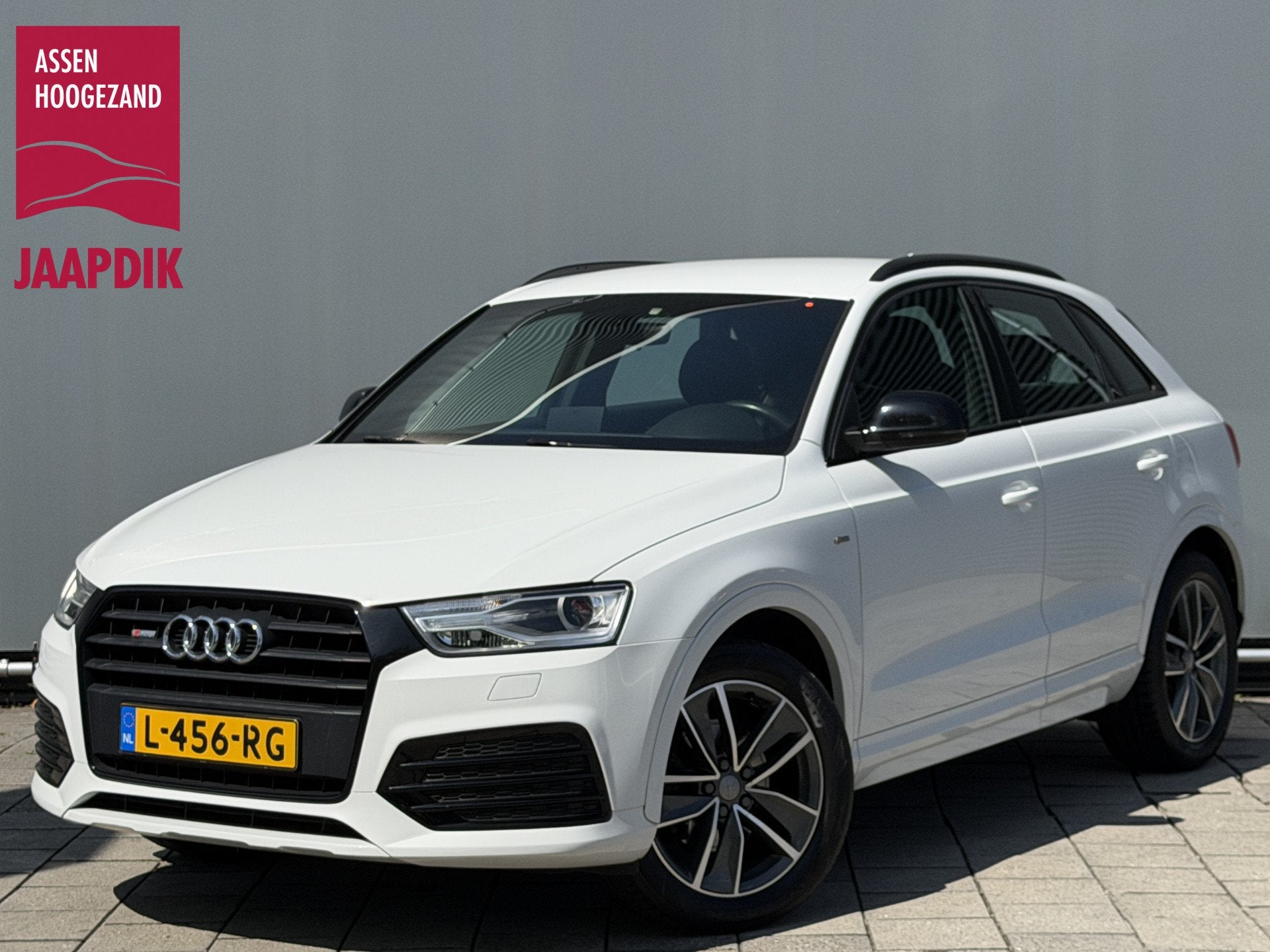 Audi Q3 BWJ 2017 | 1.4TFSI 126 PK Sport Edition | CLIMA | NA, Auto's, 730 kg, 4 cilinders, Leder en Stof, Wit