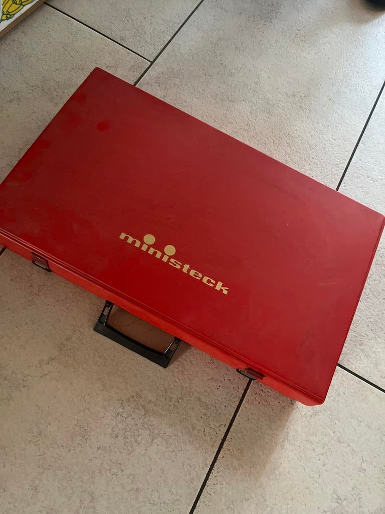 Ministeck originele doos met veel steentjes en voorbeelden, Hobby en Vrije tijd, Ophalen, Gebruikt, Box-set