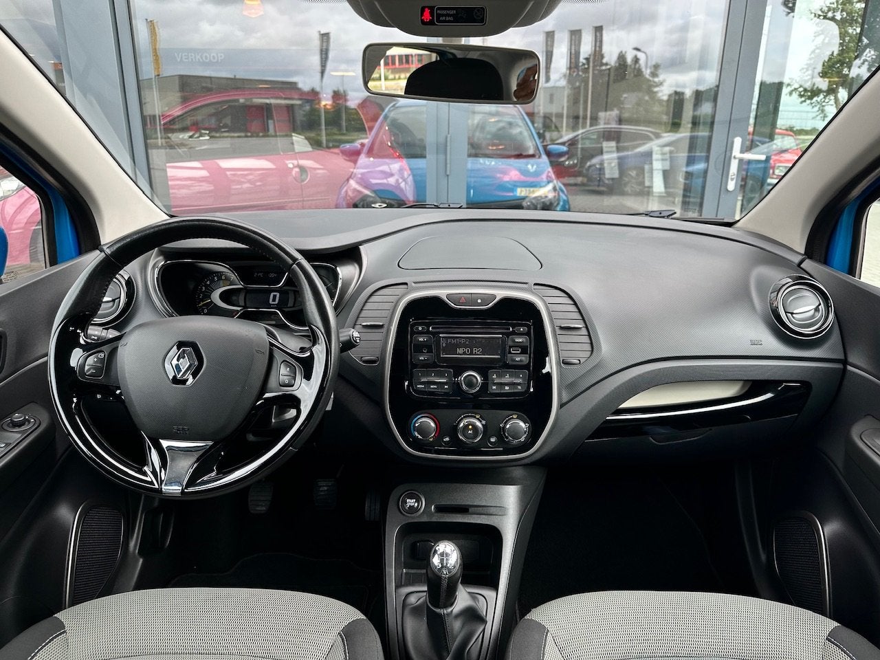 RENAULT Captur Energy TCe 90PK Expression | Trekh. | Airco |, Stof, Gebruikt, Blauw, 49 €/maand