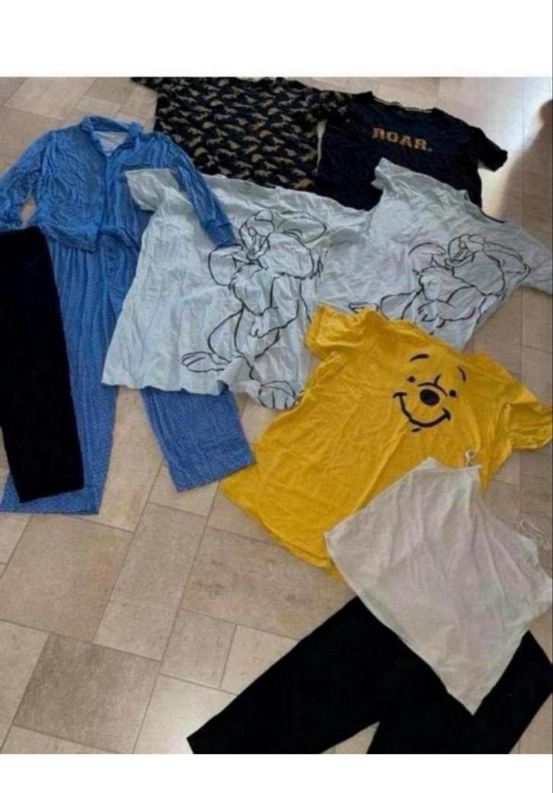 Disney Winny de Poeh & Stampertje Nachtkleding Pakket XL, Ophalen of Verzenden, Gedragen, Maat 46/48 (XL) of groter