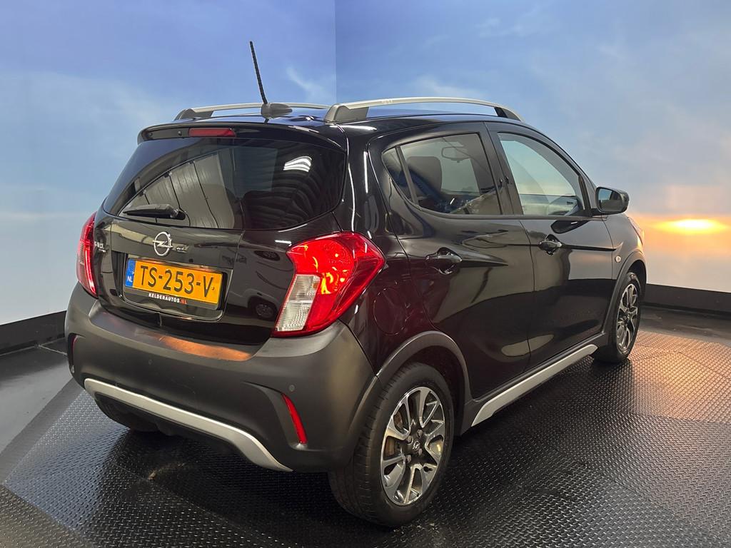 Opel KARL 1.0 Rocks Online Edition Navi, Cruise, Voorwielaandrijving, 839 kg, Stof, Gebruikt