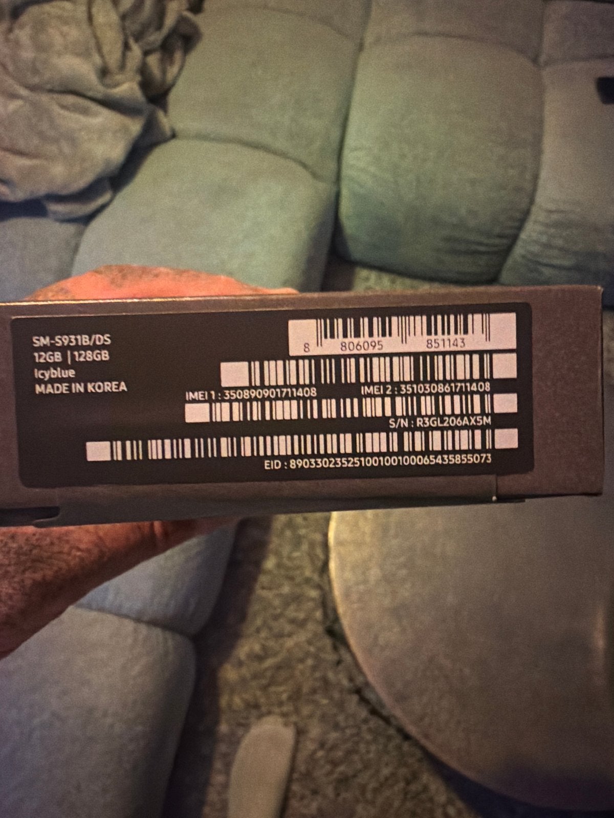 Samsung Galaxy S25Icyblue 128GB - Zo goed als nieuw, Ophalen, Zo goed als nieuw, Zonder simlock, Zonder abonnement