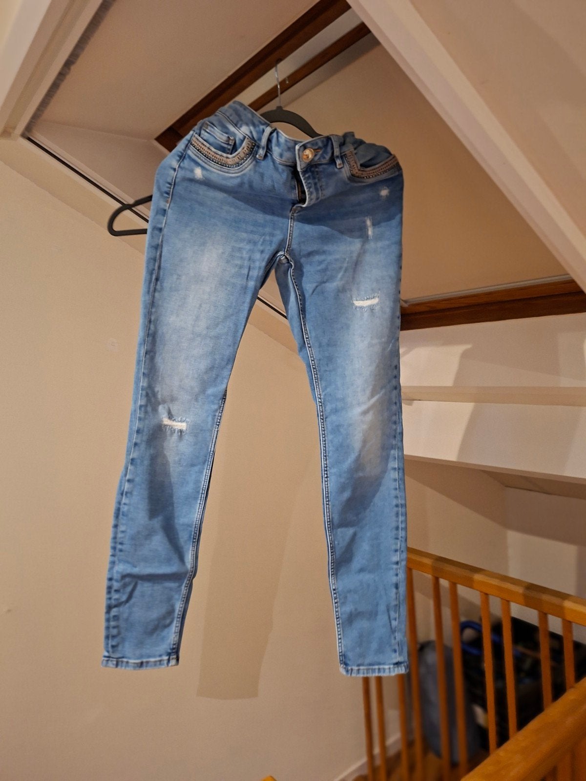 Mos Mosh spijkerbroek maat 27, Kleding | Dames, Mos Mosh, Maat 34 (XS) of kleiner, Lang, Gedragen