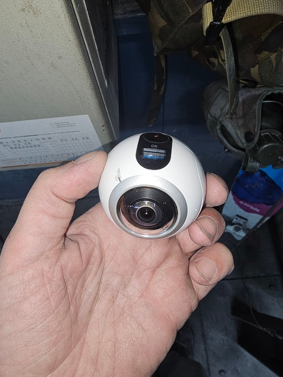 Samsung Gear 360 Camera - Wit, Audio, Tv en Foto, Gebruikt, Verzenden, Overige soorten, Samsung