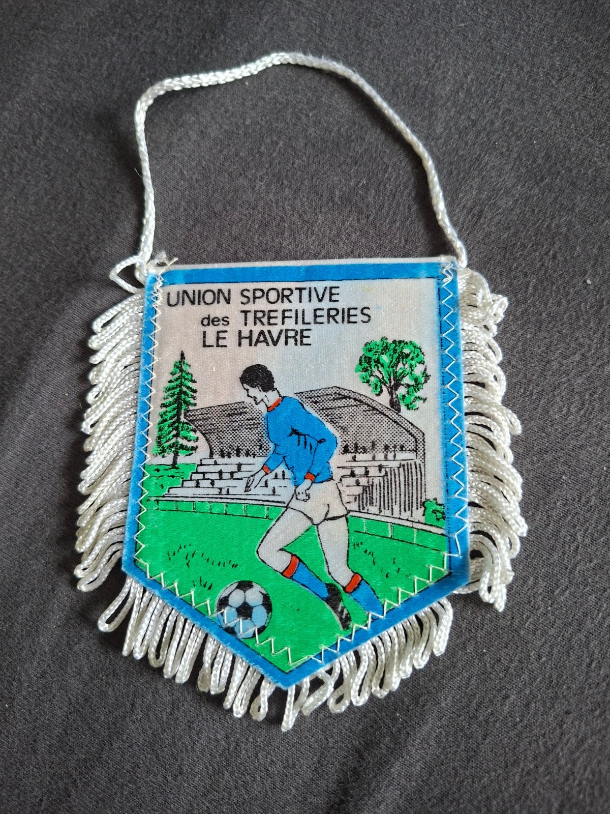 Union Sportive Des Trefileries Le Havre vaantje, Ophalen of Verzenden, Buitenlandse clubs, Vaantje of Sjaal