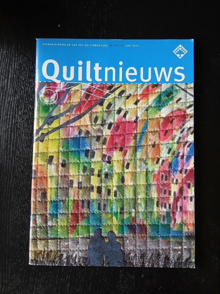 Quiltnieuws - nr 128 Juni 2016, Ophalen of Verzenden, Gelezen, Overige typen