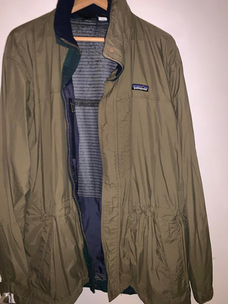 Patagonia jas, maat L, groen, Ophalen of Verzenden, Zo goed als nieuw, Maat 52/54 (L), Groen