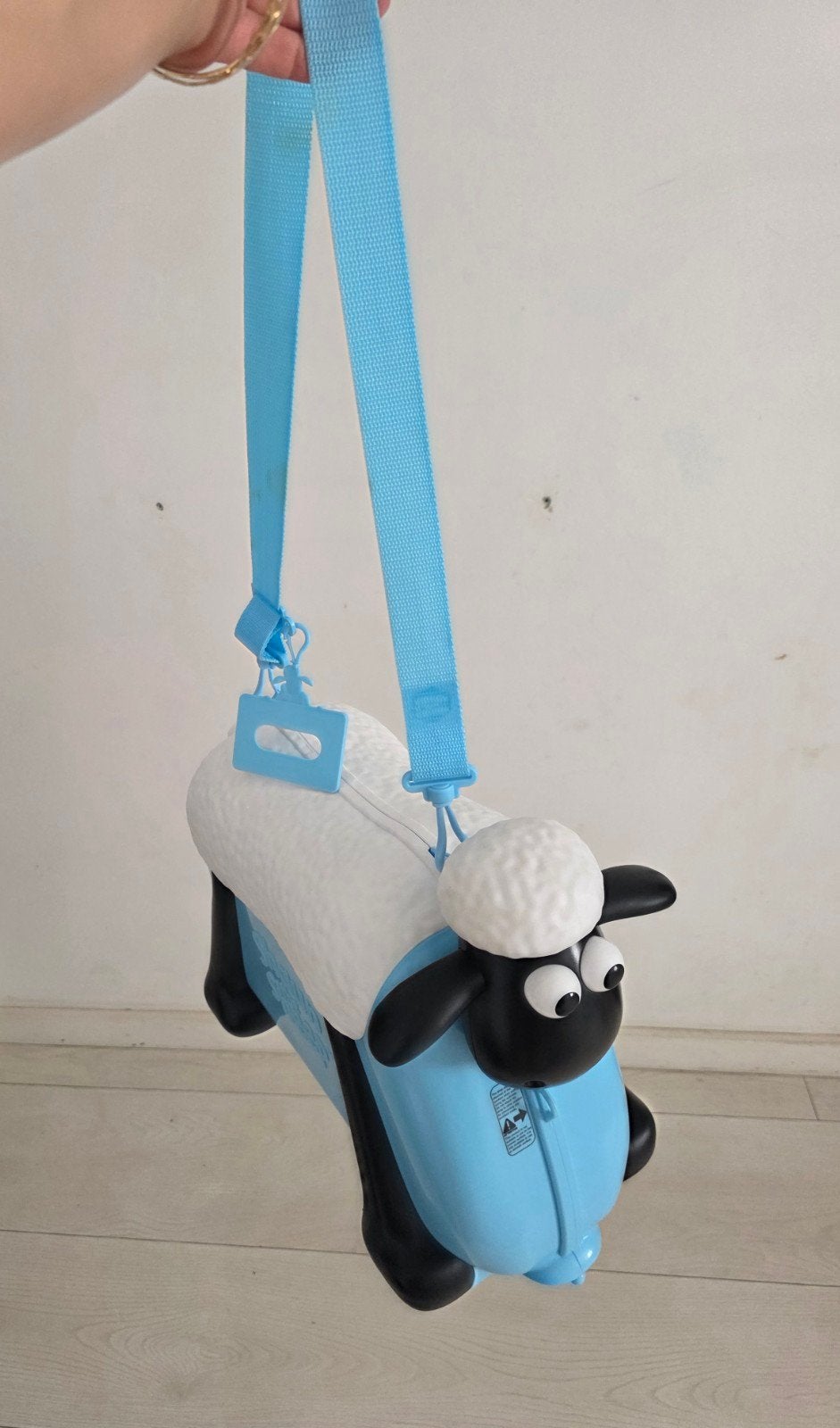 Shaun het Schaap Loop/Zit Reiskoffer voor Kinderen - Nieuw, Ophalen of Verzenden