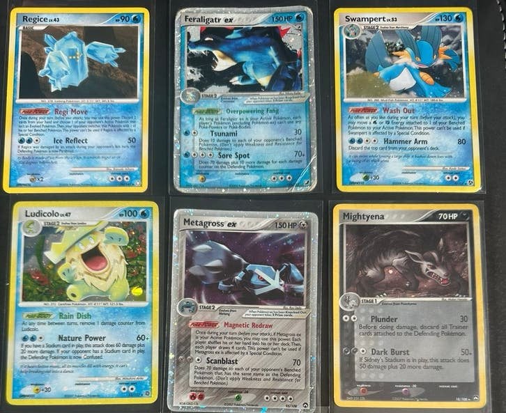 Pokemon kaarten vintage, Ophalen of Verzenden, Zo goed als nieuw, Meerdere kaarten