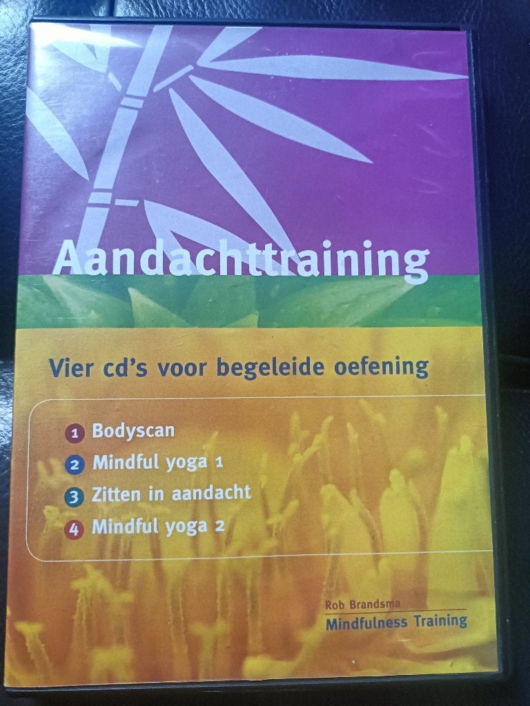 rob brandsma aandachttraining 4 cd's, Ophalen of Verzenden, Zo goed als nieuw