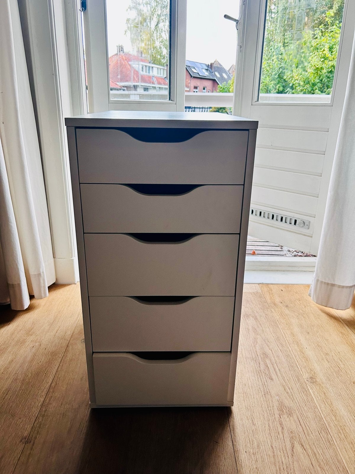 Ikea Alex ladekast - Wit, Ophalen, Overige materialen, Minder dan 50 cm, Gebruikt