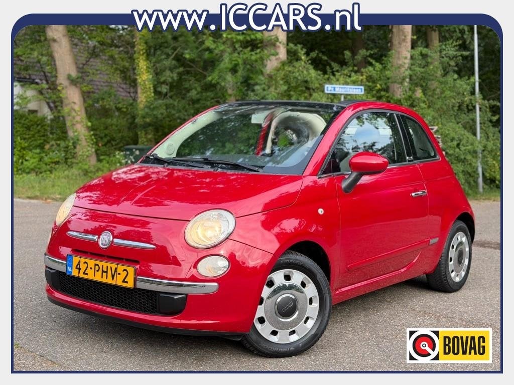 Fiat 500C 1.2 Lounge - 4 cilinder - Automaat - Airco !!!, Auto's, Euro 5, Gebruikt, 1242 cc, 4 cilinders