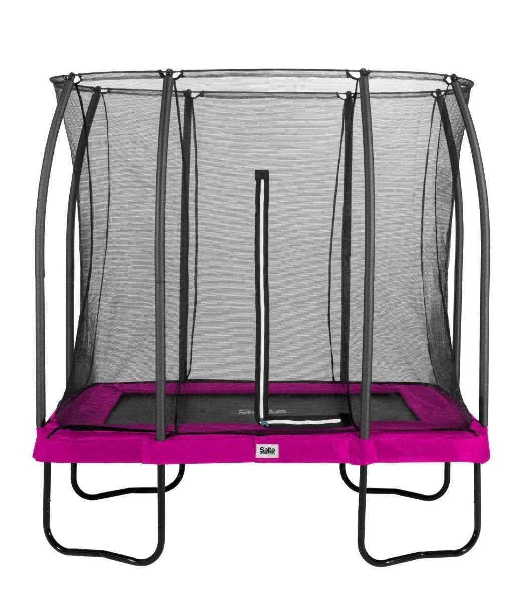 Salta trampoline zo goed als nieuw maat 214x153, Ophalen, Zo goed als nieuw