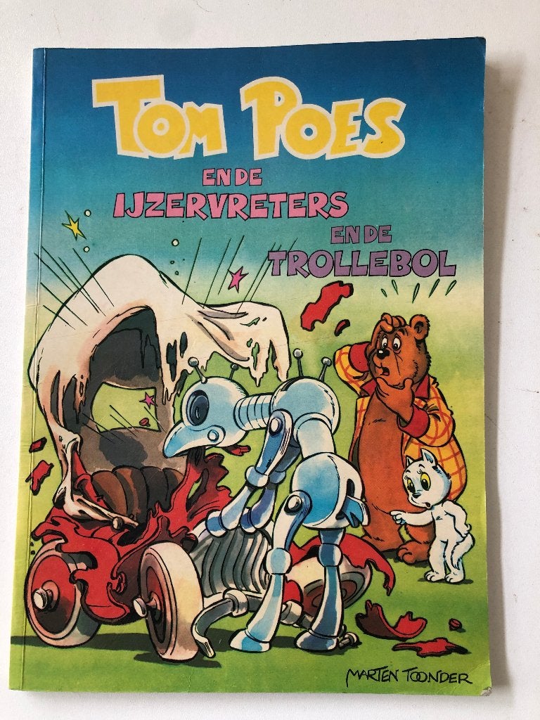 Tom Poes en de ijzervreters en de trollenbol, Gelezen, Marten Toonder, Verzenden, Eén stripboek