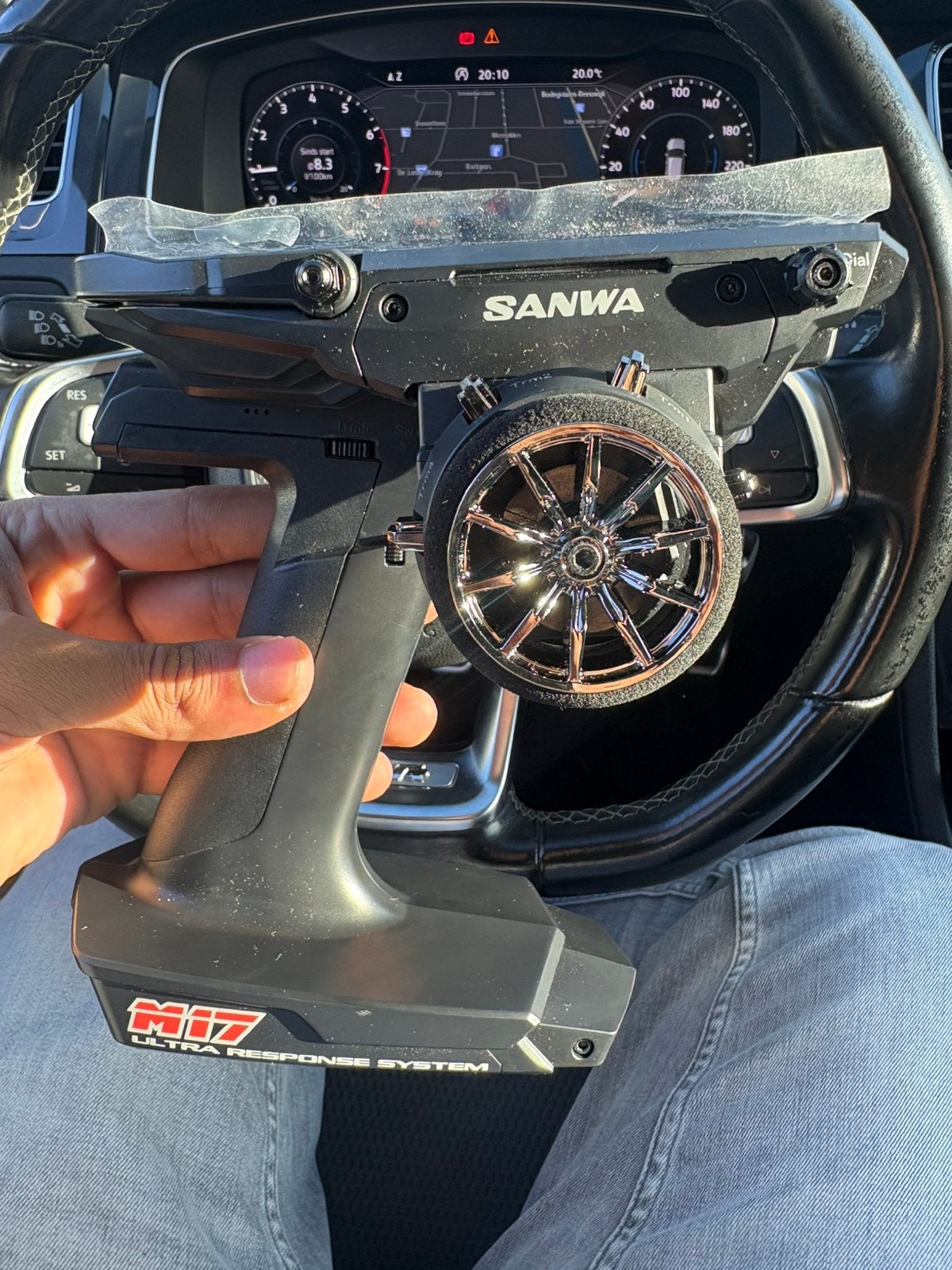 Nieuwe Sanwa M17 zender met sanwa SSLSystem RX-482 ontvanger, Hobby en Vrije tijd, Ophalen, Nieuw, Onderdeel