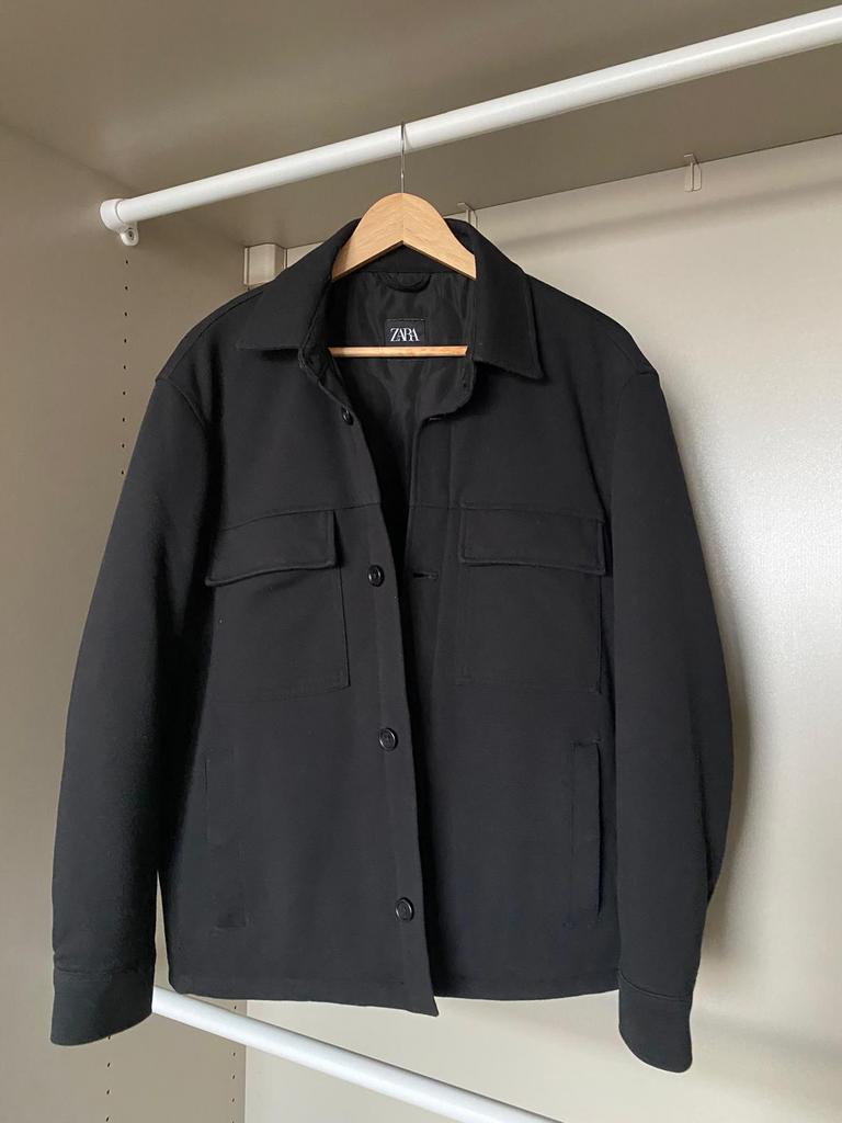Zara Jacket, Kleding | Heren, Ophalen of Verzenden, Zo goed als nieuw, Maat 48/50 (M), Zwart