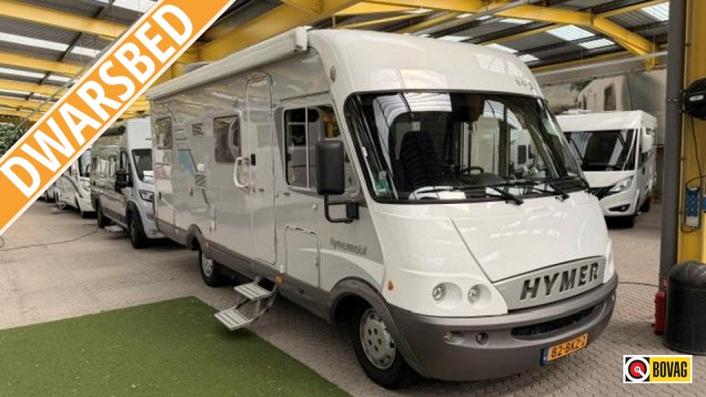 Hymer Classic B614 BED/Hefbed AUTOMAAT, Ringverwarming, Fiat, 6 tot 7 meter, Bedrijf