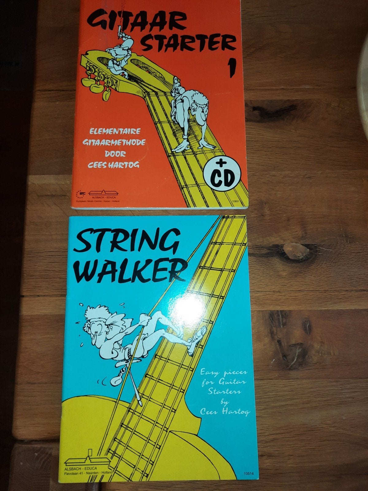 hartog  gitaarstarter + cd-gitaar starter + string walker-, Les of Cursus, Ophalen of Verzenden, Populair, Gitaar