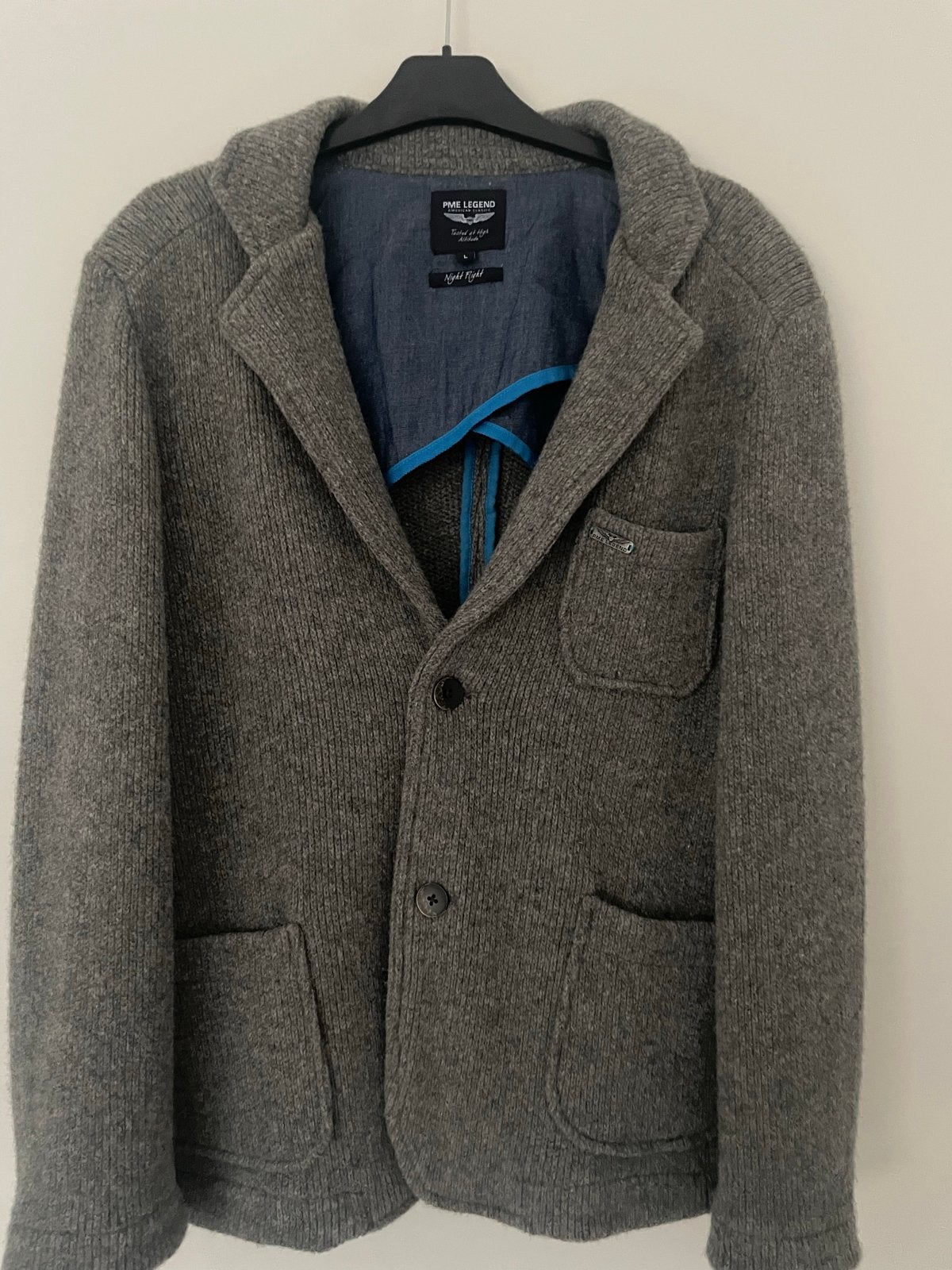 PME Legend Night Flight Blazer Maat L, Ophalen of Verzenden, Zo goed als nieuw, Maat 52/54 (L), Grijs