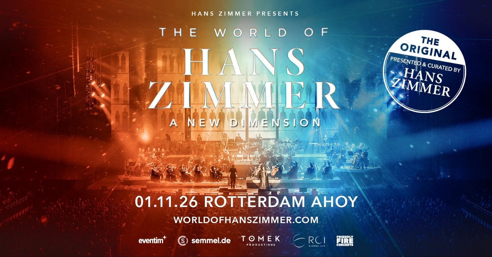 The World of Hans Zimmer - 01-11-2026 Ahoy Rotterdam, Tickets en Kaartjes, Evenementen en Festivals, Eén persoon