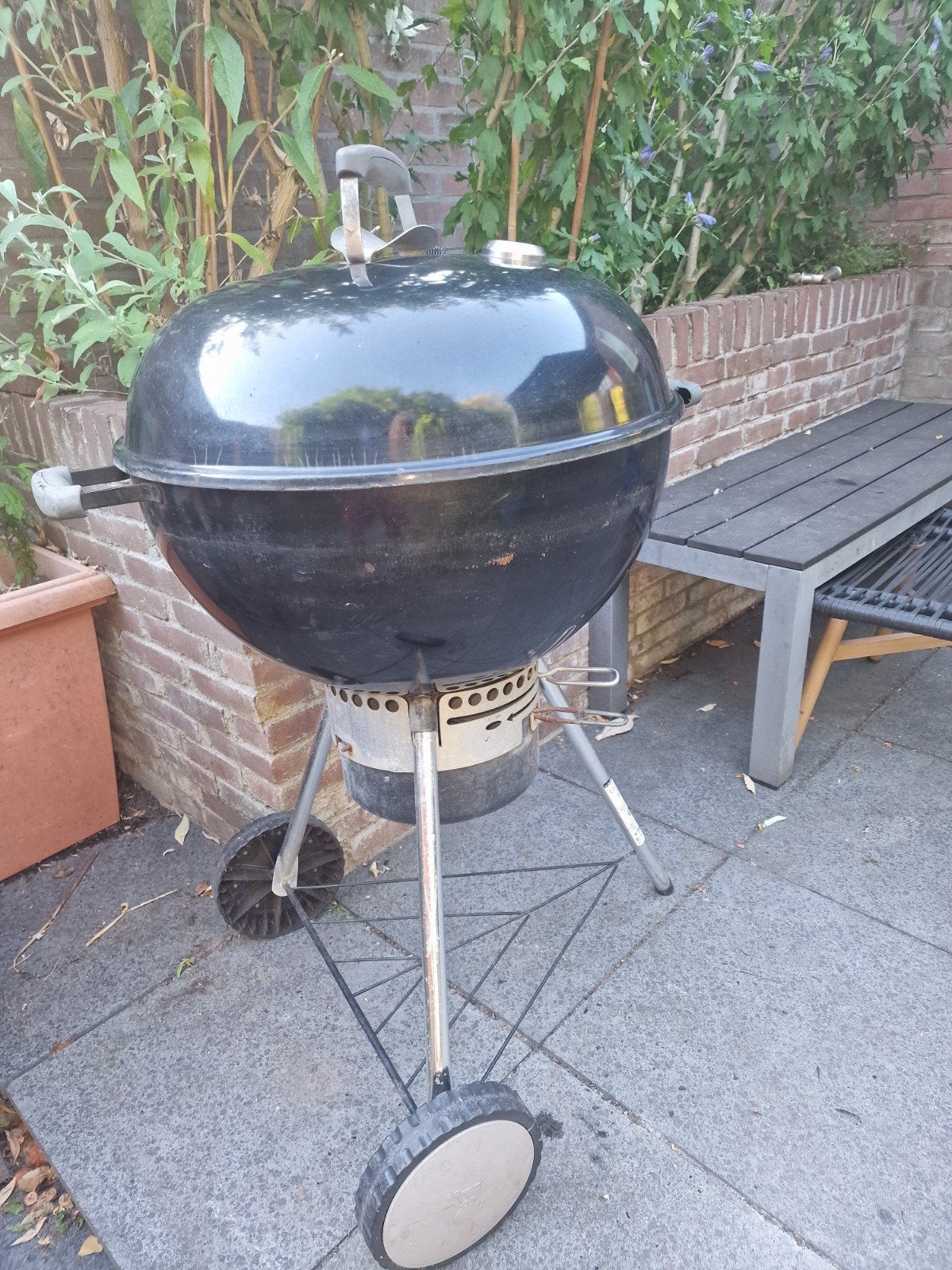 Weber Master-Touch 57 cm Houtskoolbarbecue, Tuin en Terras, Barbecue-accessoires, Gebruikt, Ophalen