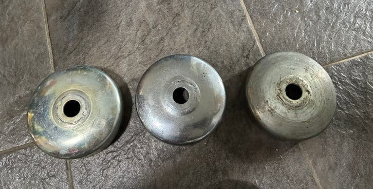 3x origineel vliegwiel kaptein mobylette, Fietsen en Brommers, Ophalen of Verzenden, Gebruikt, Blok, Overige merken