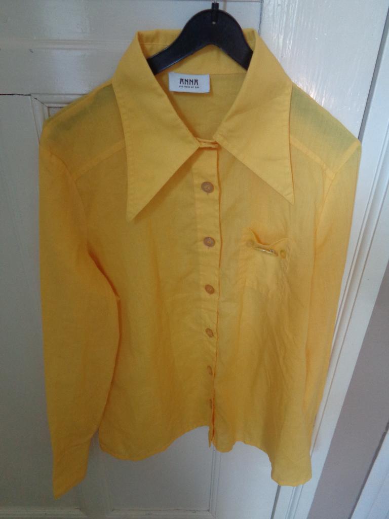 ANNA gele blouse:mt L., Kleding | Dames, Anna, Geel, Maat 42/44 (L), Ophalen of Verzenden