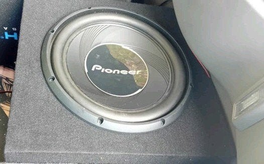 2X Pioneer TSW-30S4 & Pioneer GXT-3706B Subwoofers zeer goed, Ophalen, Zo goed als nieuw