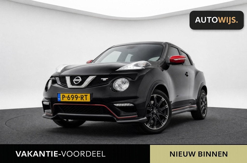Nissan Juke 1.6 DIG-T Nismo RS|SCHAALSTOELEN|360CAM|218PK|CL, Auto's, Nissan, Voorwielaandrijving, Euro 5, 1618 cc, Gebruikt