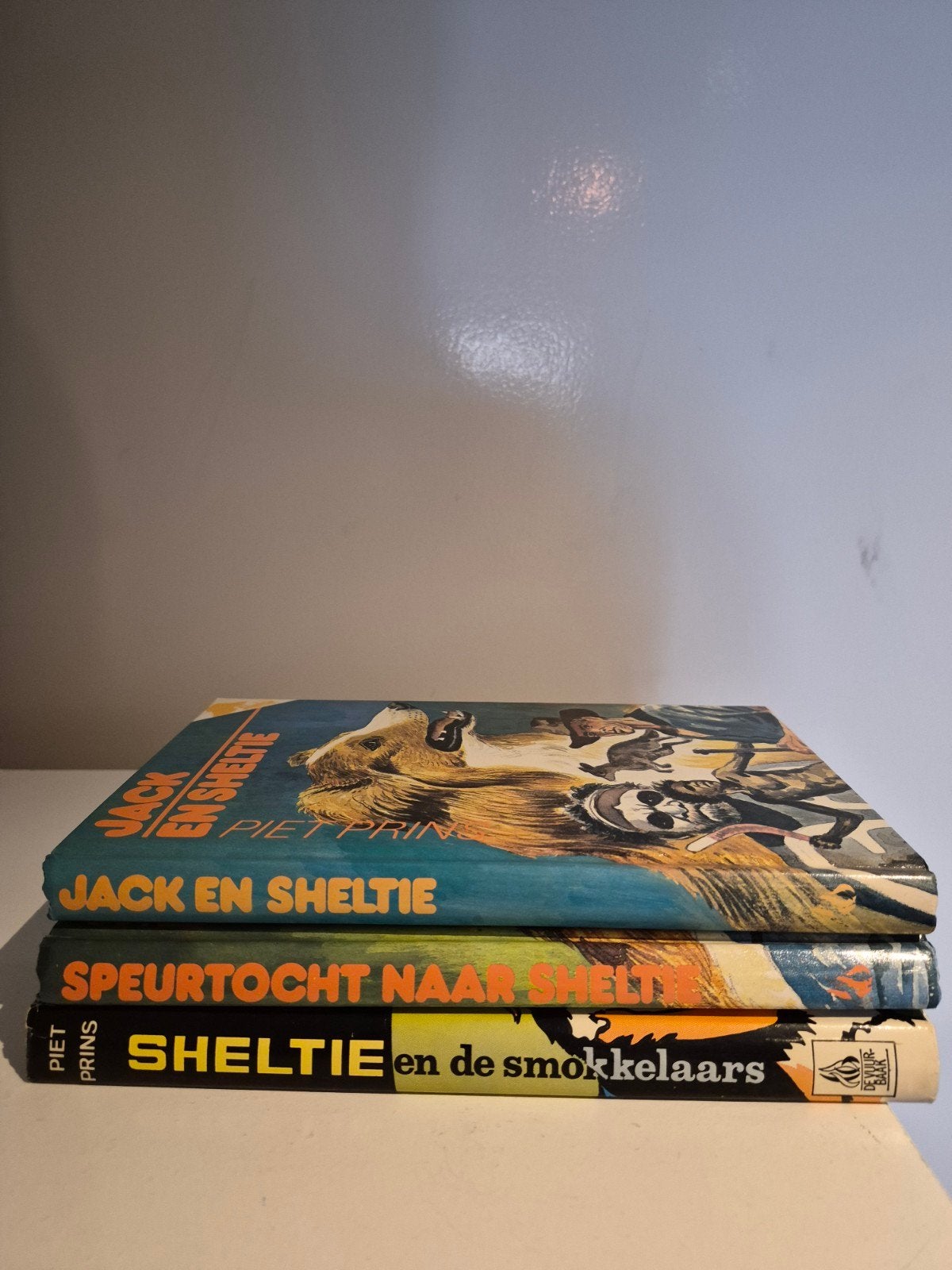 Jack en Sheltie Boekenreeks - Piet Prins, Ophalen of Verzenden, Gelezen, Piet Prins