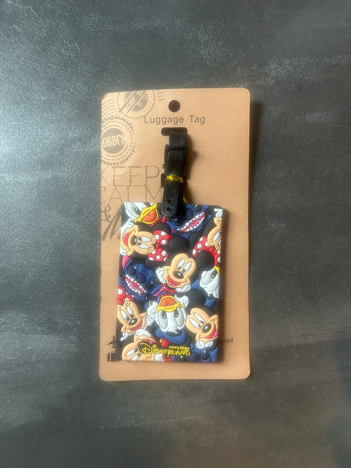 Exclusieve Disney Hong Kong Bagage label, Ophalen of Verzenden, Overige figuren, Nieuw, Overige typen