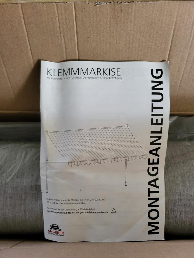 Luifel , zonnescherm, Nieuw, Ophalen of Verzenden, 150 tot 300 cm, Markies