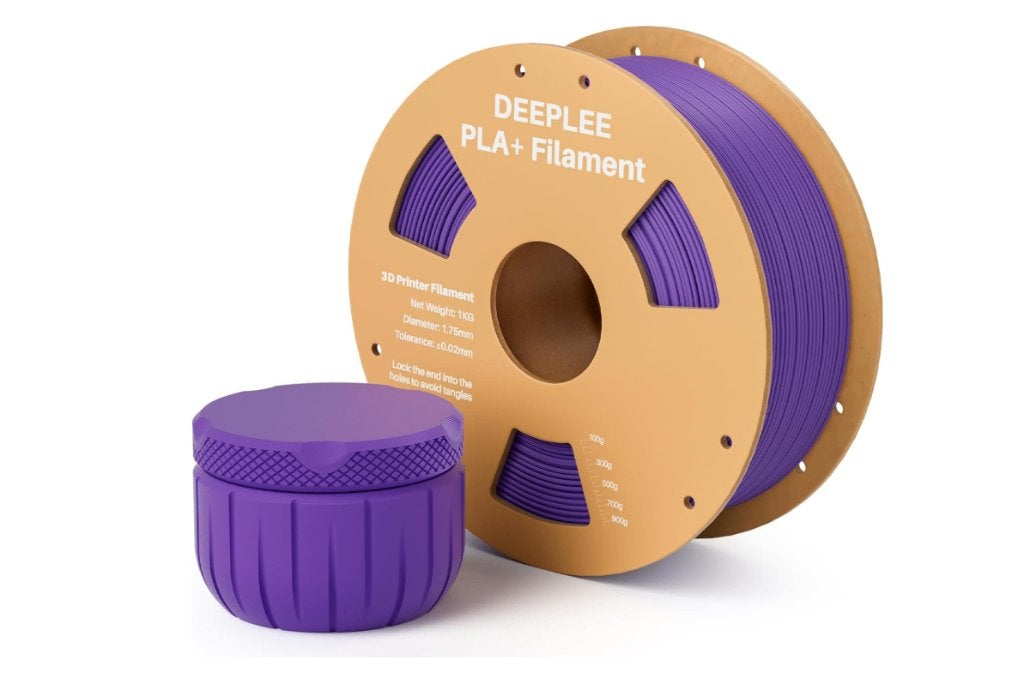 Deeplee PLA Matt filament Purple 1,75 mm, 1kg rol 3d printer, Ophalen of Verzenden, Nieuw, Filamentrollen