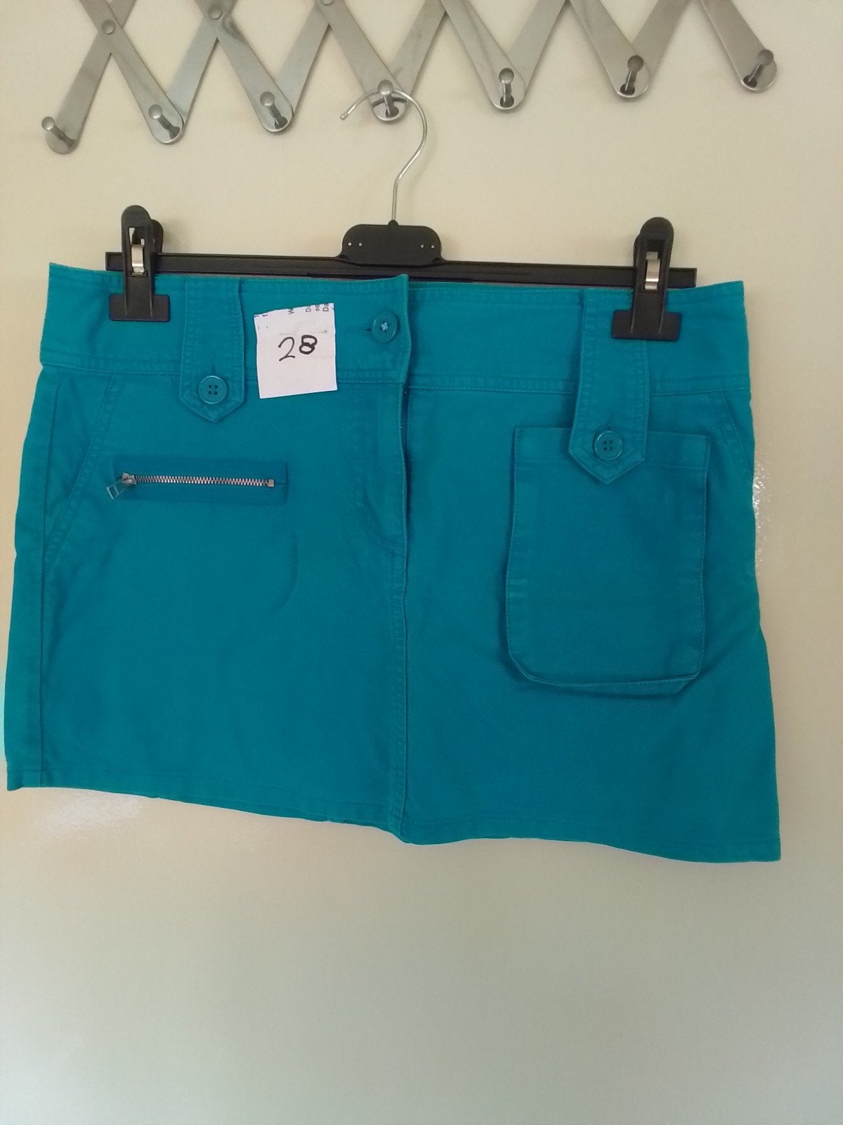 28 Aqua blauw rokje van Vero Mod maat 38, Kleding | Dames, Maat 38/40 (M), Blauw, Ophalen of Verzenden, Zo goed als nieuw