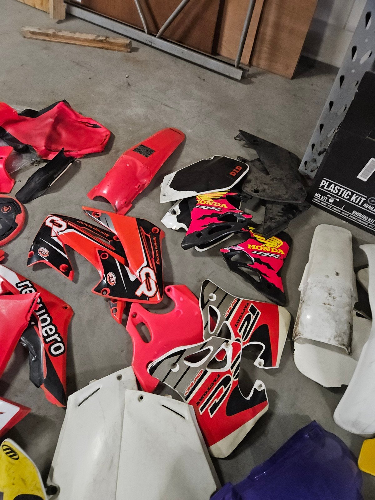 crossmotor kappen kapwerk plasic, Ophalen