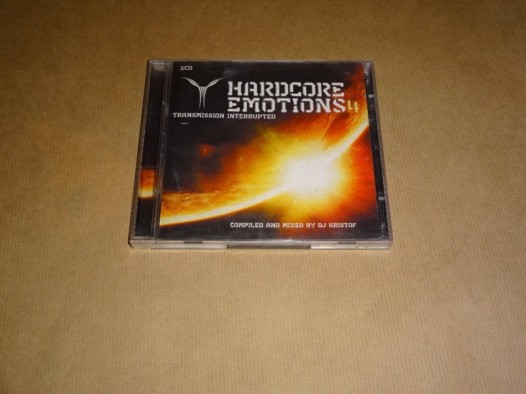 2 CD Hardcore Emotions 4 Transmission Interrupted DJ Kristof, Cd's en Dvd's, Cd's | Dance en House, Gebruikt, Overige genres, Ophalen of Verzenden