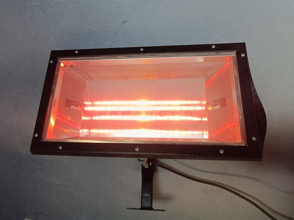 terrasheater, Tuin en Terras, Ophalen, Gebruikt, Elektrisch, Waterbestendig