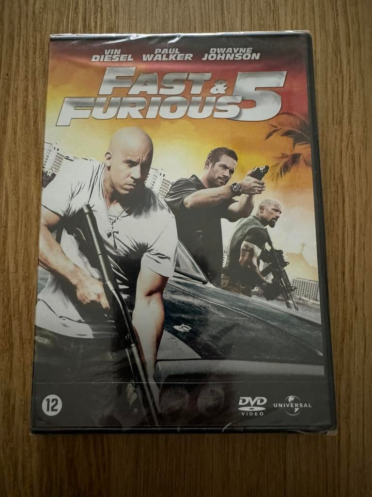 Fast & Furious 5 Dvd Nieuw, Vanaf 12 jaar, Ophalen of Verzenden, Nieuw in verpakking