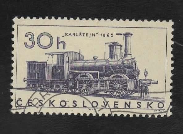 Treinen - Ceskoslovensko - 1604 (2) - gebr, Ophalen of Verzenden, Gestempeld, Treinen