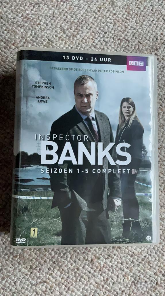 Inspector BANKS Seizoen 1 - 5 Compleet., Boxset, Ophalen of Verzenden, Zo goed als nieuw, Vanaf 12 jaar