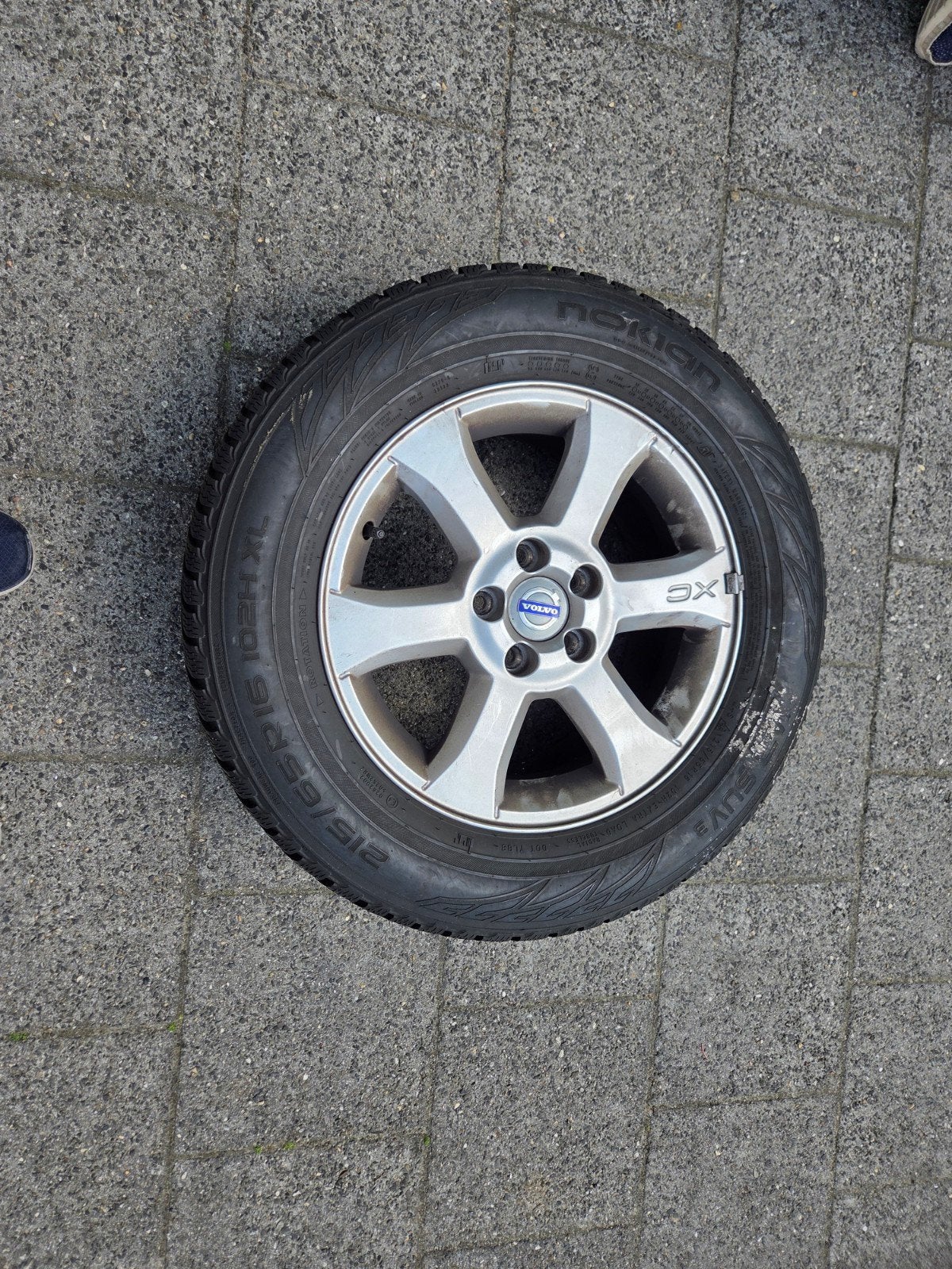 Volvo Velgen 215/65 R16, Ophalen, 16 inch, Banden en Velgen, Winterbanden