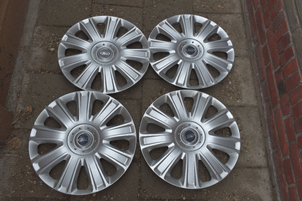 Set van 4 originele wieldoppen Ford S-Max 17 inch, Auto diversen, Ophalen of Verzenden, Gebruikt