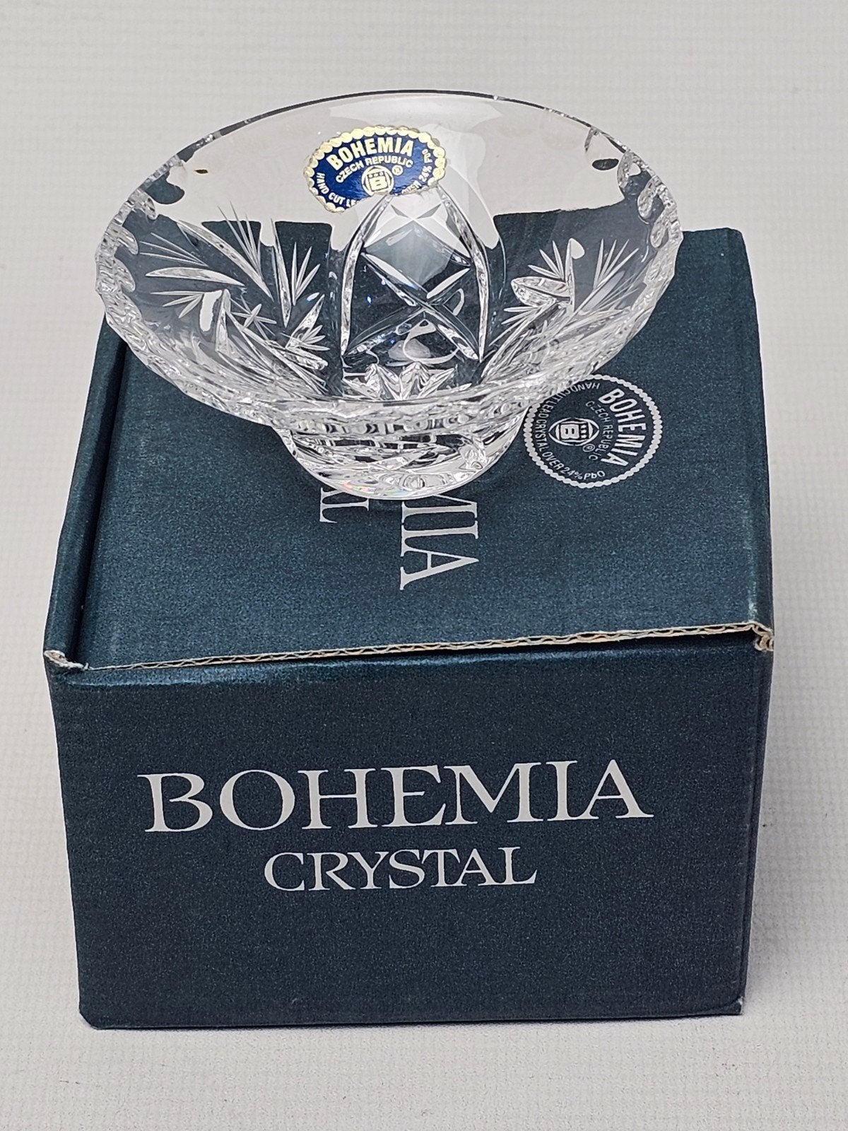 # Boheems Kristallen Schaaltje, Ophalen of Verzenden