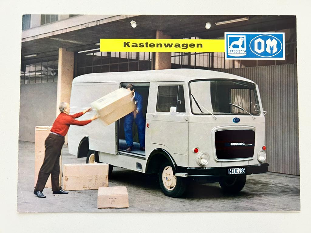Büssing OM folder, Verzenden, Gelezen