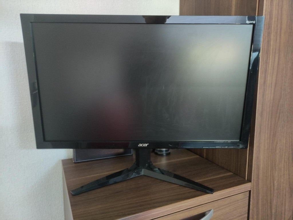 ACER KG241Q Gaming Monitor - Full HD, 75Hz, 24 Inch, 1ms, Gebruikt, HDMI, Full HD, 1 tot 2 ms