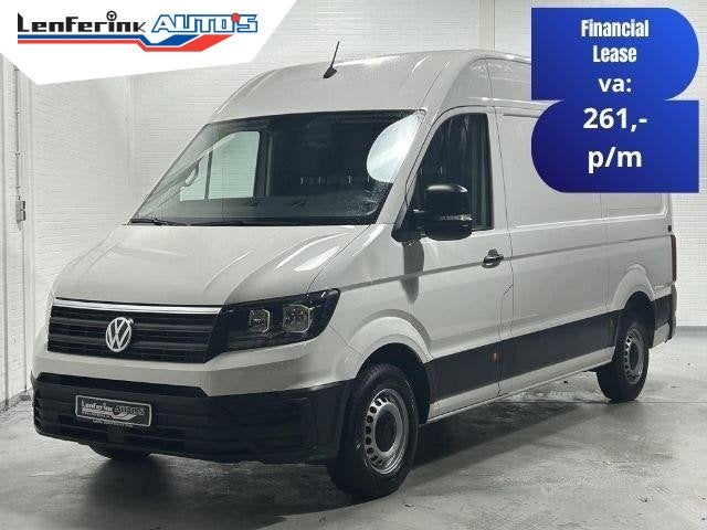 Volkswagen Crafter 2.0 TDI 140 pk L3H3 Navi, Camera, Cruise, Voorwielaandrijving, Stof, Gebruikt, 4 cilinders