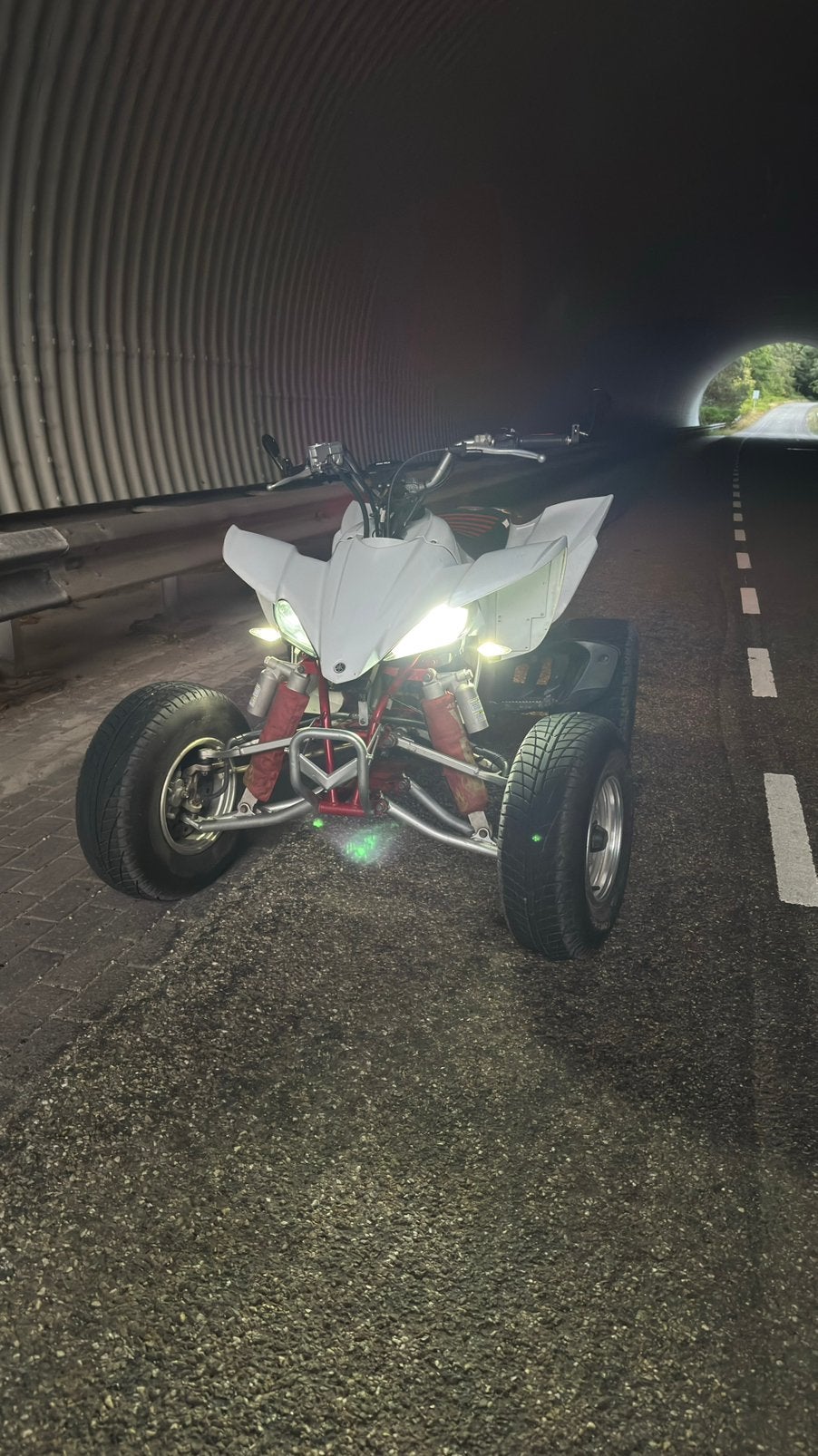 Yamaha yfz450 met kenteken (autorijbewijs), 1 cilinder, 449 cc