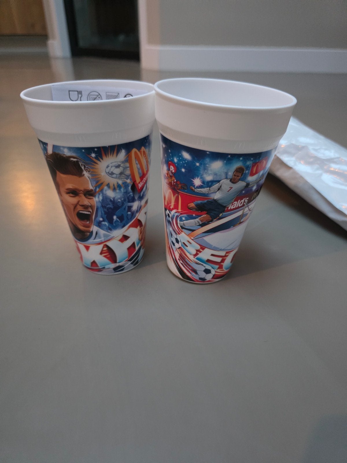 McDonald's WK Bekers - Beckham, Ophalen of Verzenden, Zo goed als nieuw