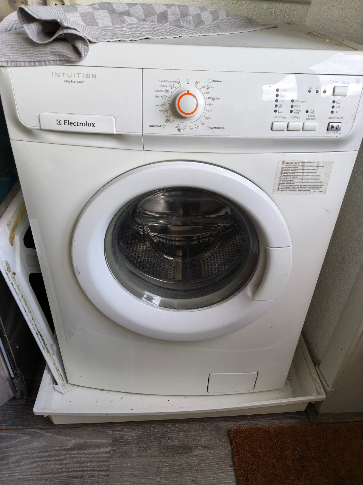 Electrolux Intuition 6kg Eco Valve Wasmachine, Witgoed en Apparatuur, Wasmachines, Gebruikt, Voorlader, 6 tot 8 kg, 85 tot 90 cm