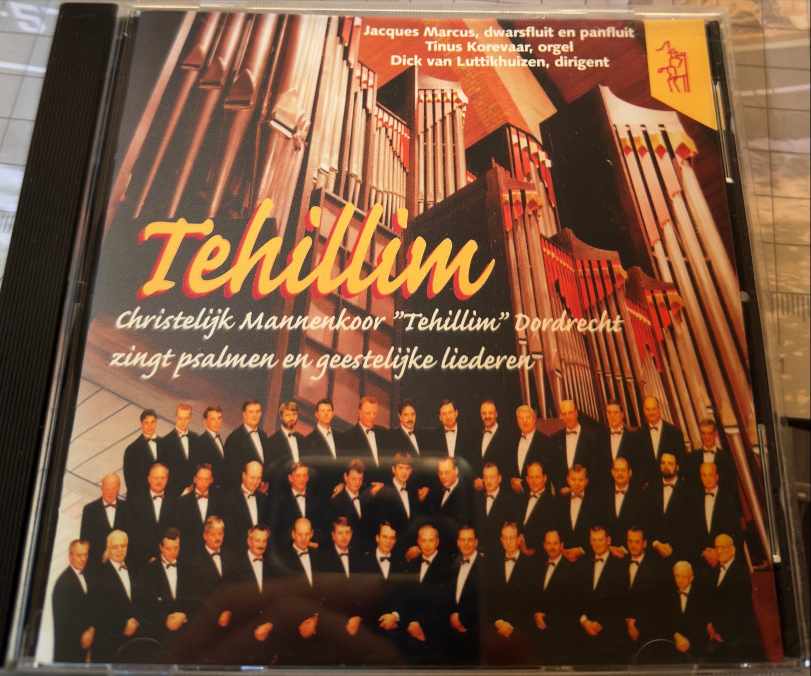 Tehillim - Christelijk Mannenkoor Dordrecht CD, Gebruikt, Geestelijke liederen, Ophalen of Verzenden, Fluit